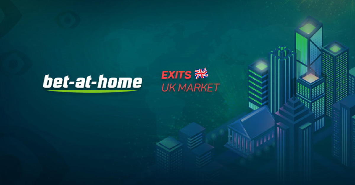 Bet-at-home has announced its decision to withdraw from the UK