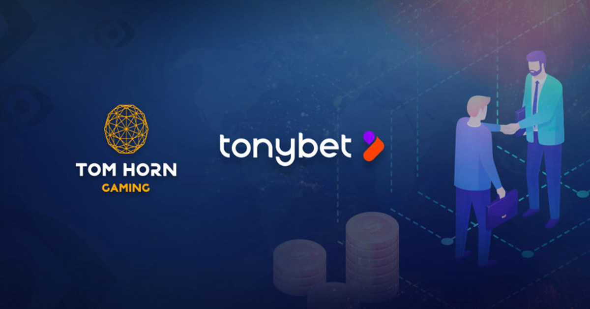 Tom Horn Gaming Slots Go Live with TonyBet