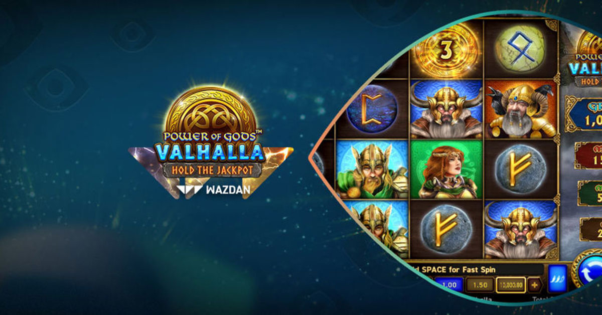 Wazdan Releases Power of Gods: Valhalla Slot