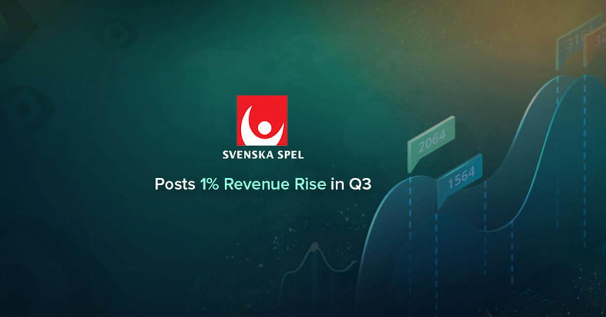 Svenska Spel has posted a 1% increase in revenues
