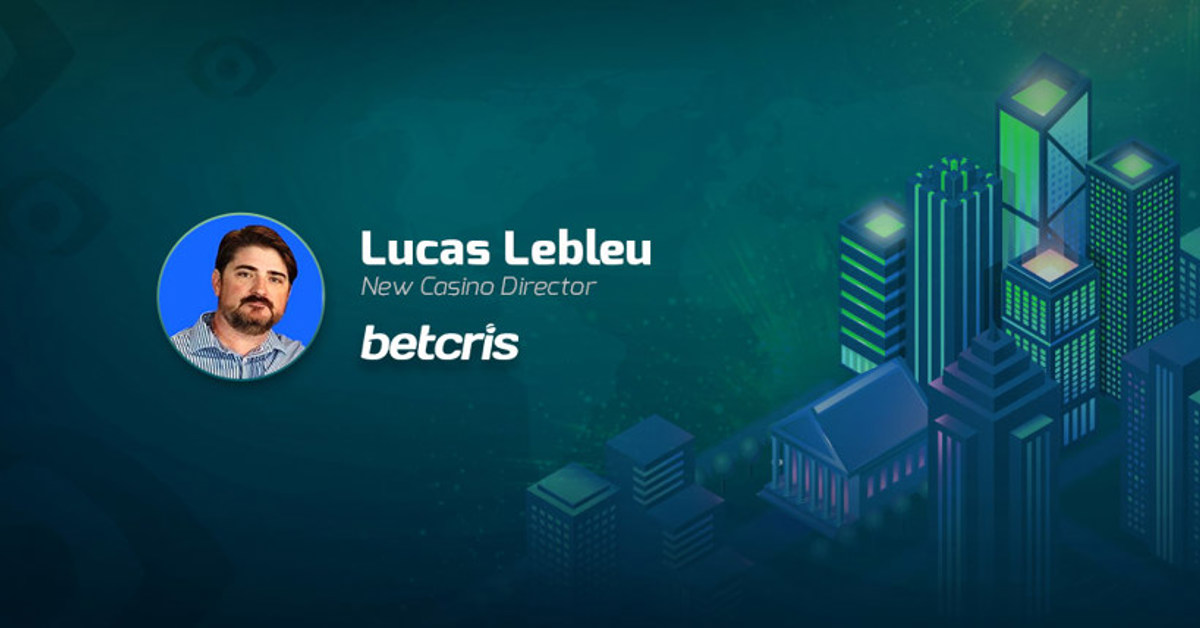 Lucas Lebleu is the new casino director of Betcris