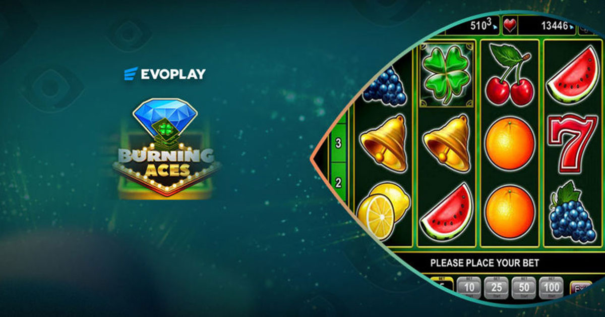 Evoplay Releases Burning Aces, Jackpot Slot