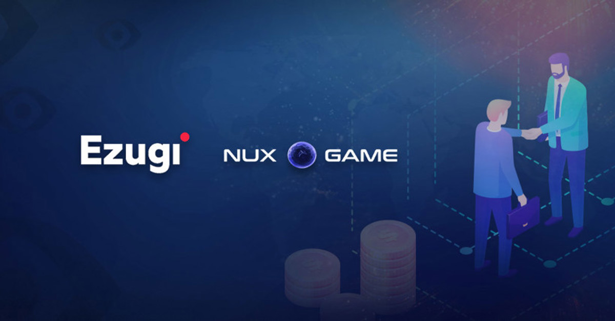 Ezugi Supplies Live Casino Content in Deal with NuxGame