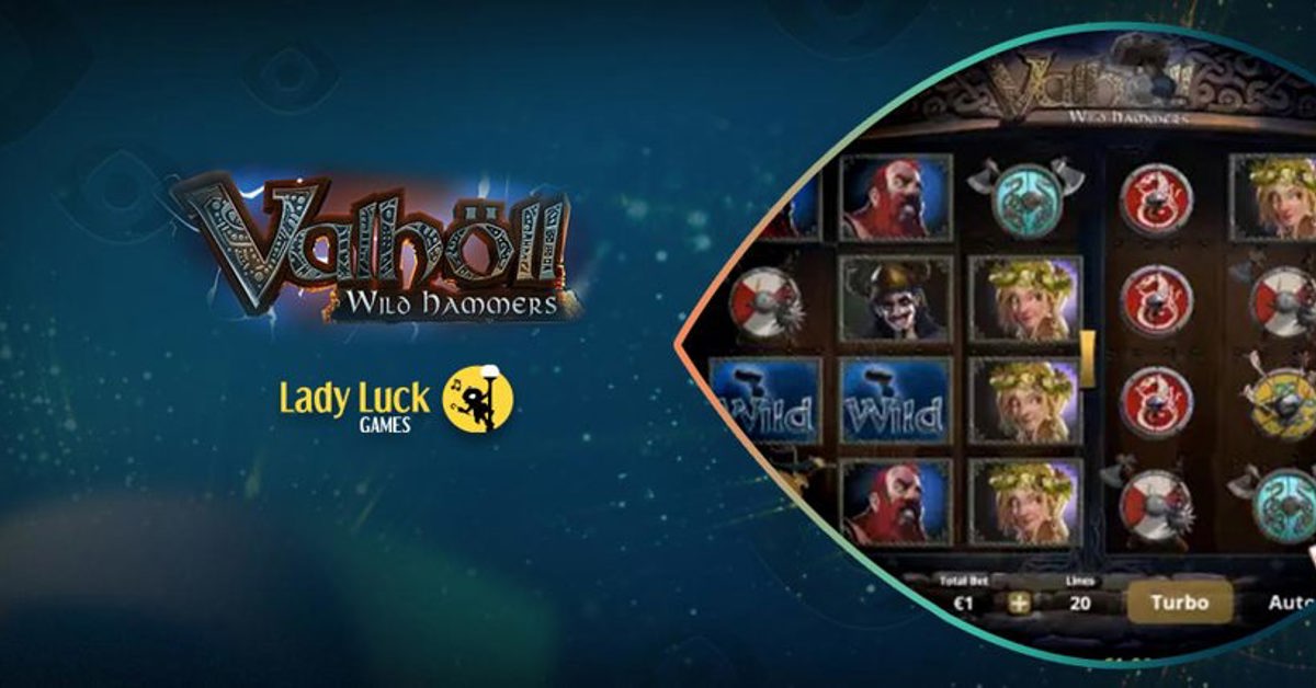 Lady Luck Games Releases Valholl Wild Hammers Slot