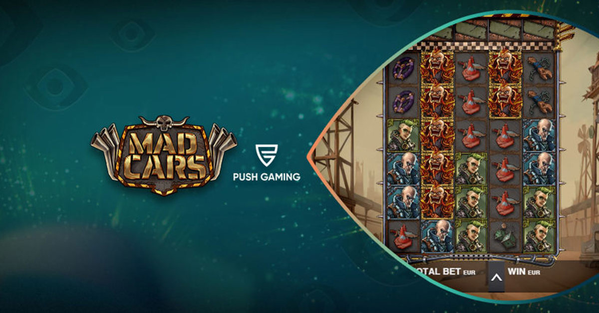 Mad Cars Slot, Push Gaming