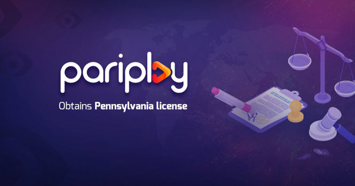 Pariplay receives Pennsylvania license