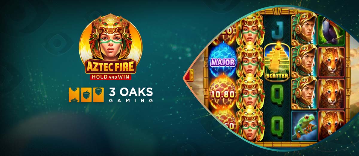 Aztec Fire Slots, 3 Oaks Gaming, Booongo
