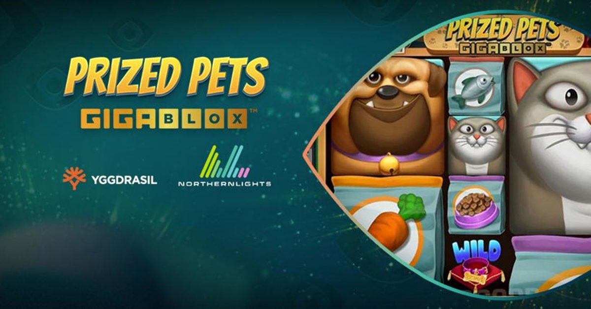 Prized Pets Gigablox Slot, Yggdrasil, Northern Lights