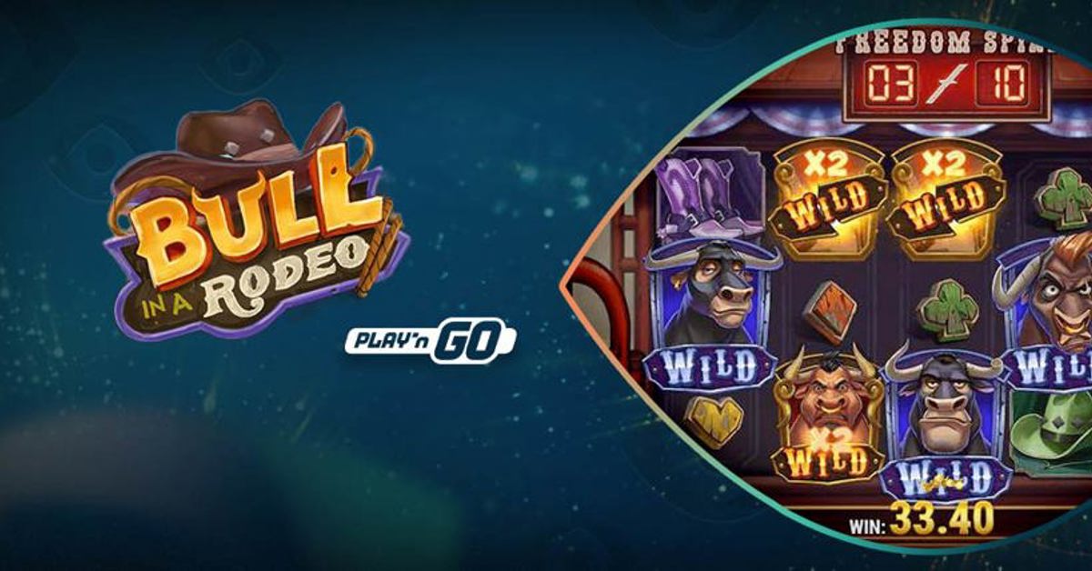 Play’n GO, Bull in a Rodeo Slot