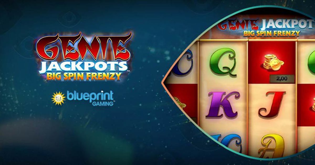 Blueprint Gaming, Genie Jackpots Big Spin Frenzy Slot