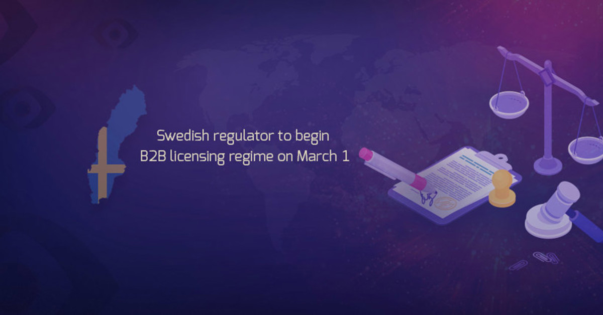 Sweden’s B2B iGaming licencing talks