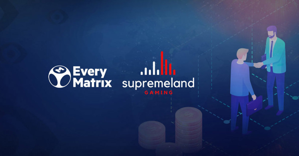 Supremeland Gaming EveryMatrix deal