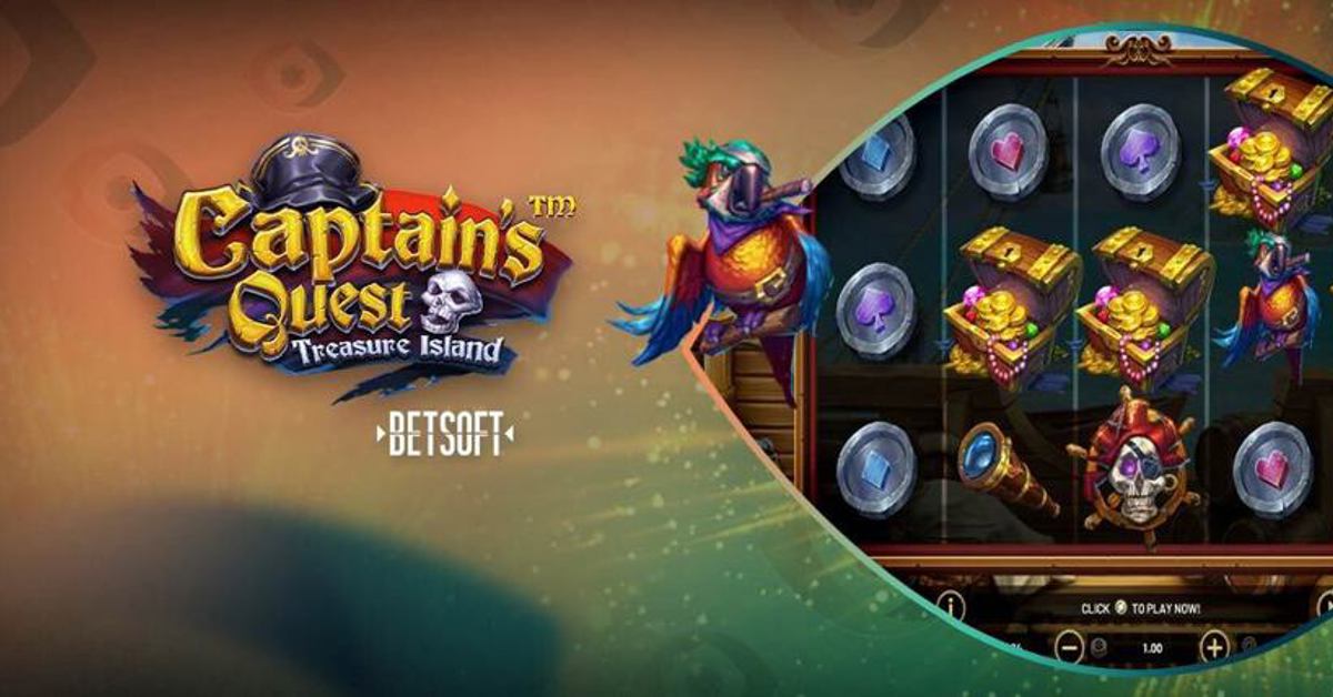 Betsoft Gaming, Captain’s Quest Treasure Island