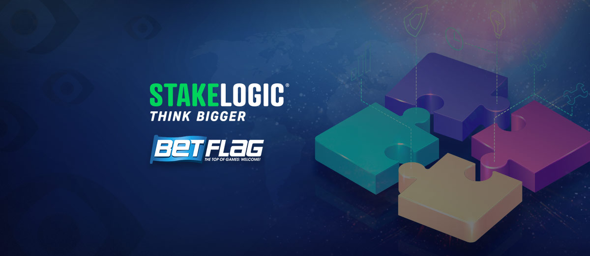 Stakelogic and BetFlag partner