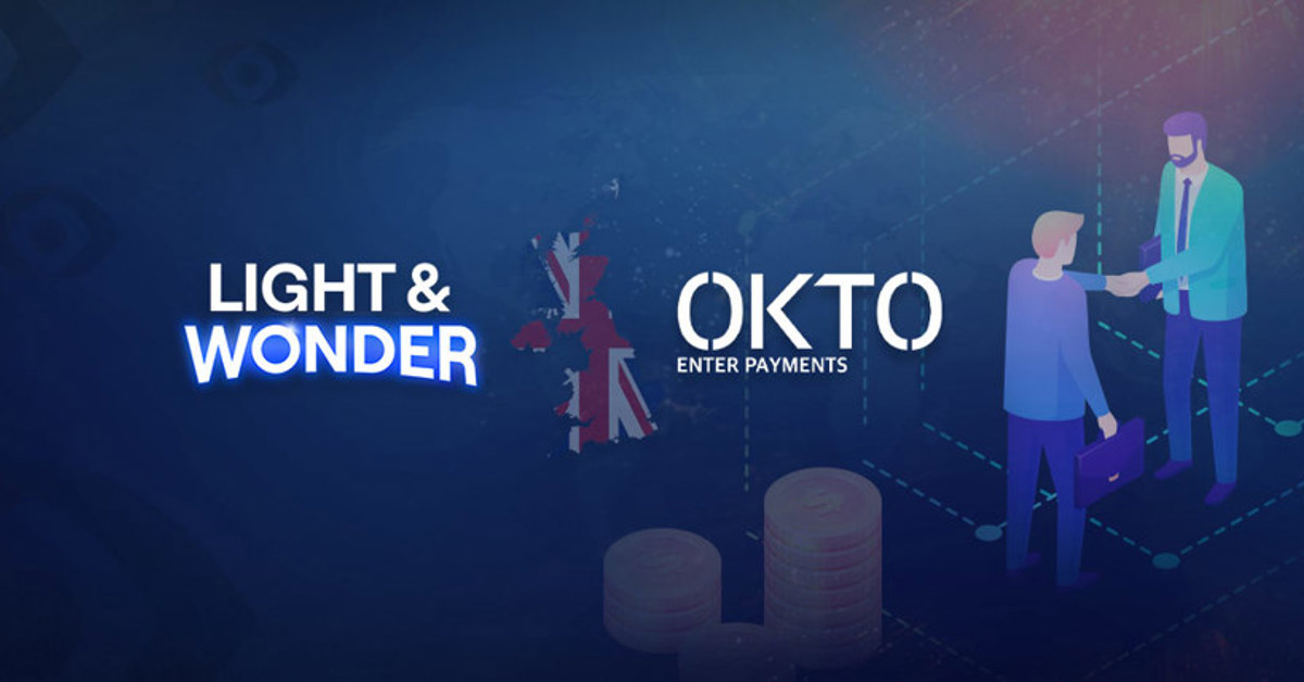 OKTO brings cashless payments to Light & Wonder machines
