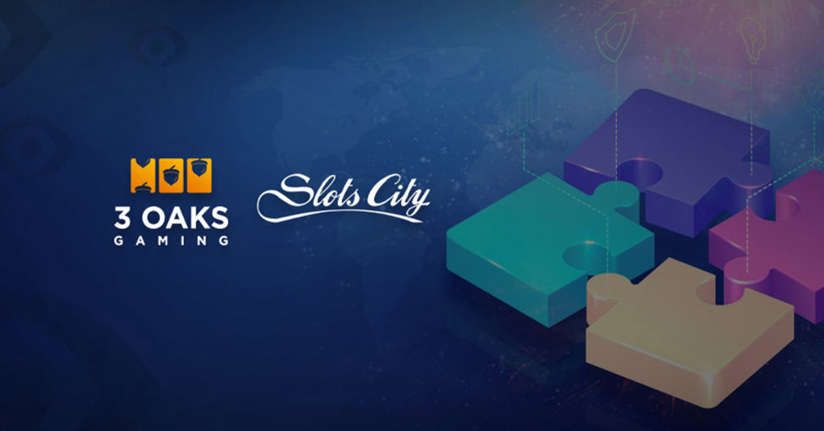 3 Oaks Gaming forms partnership with Slots City