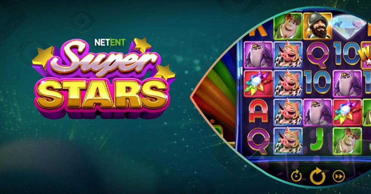 New Superstars slot from NetEnt