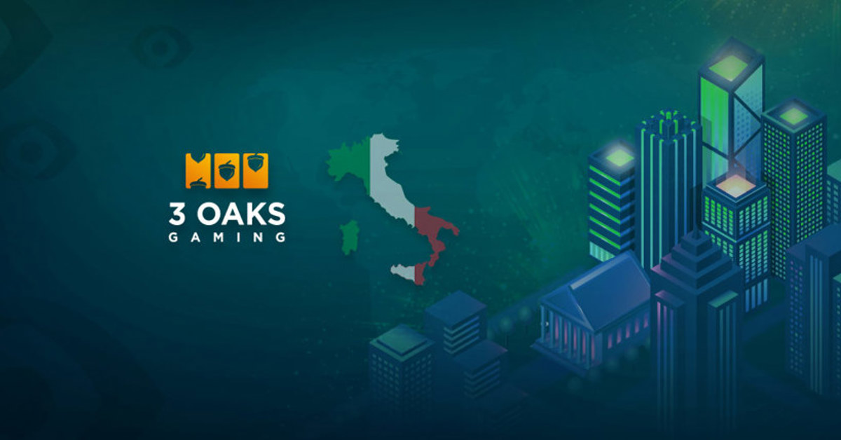 3 Oaks Gaming certified for Italy