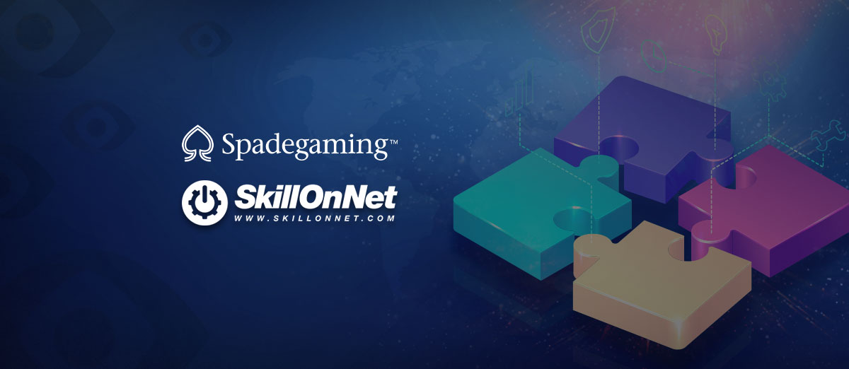 Spade Gaming and SkillOnNet content deal