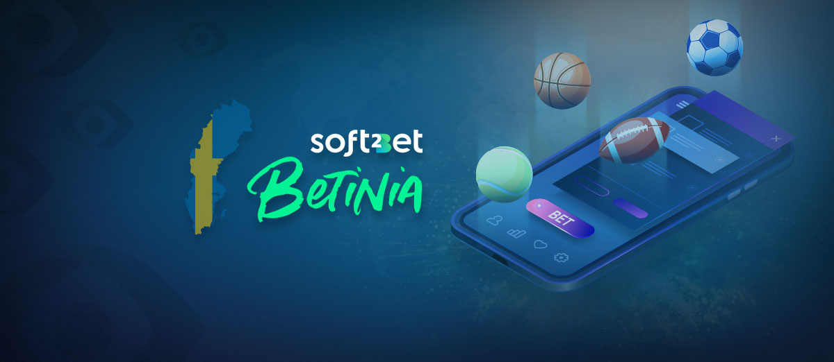 Soft2Bet launch Betinia casino app