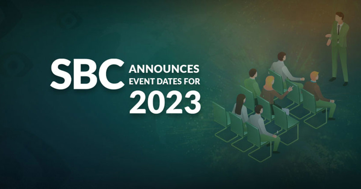 SBC 2023 event schedule