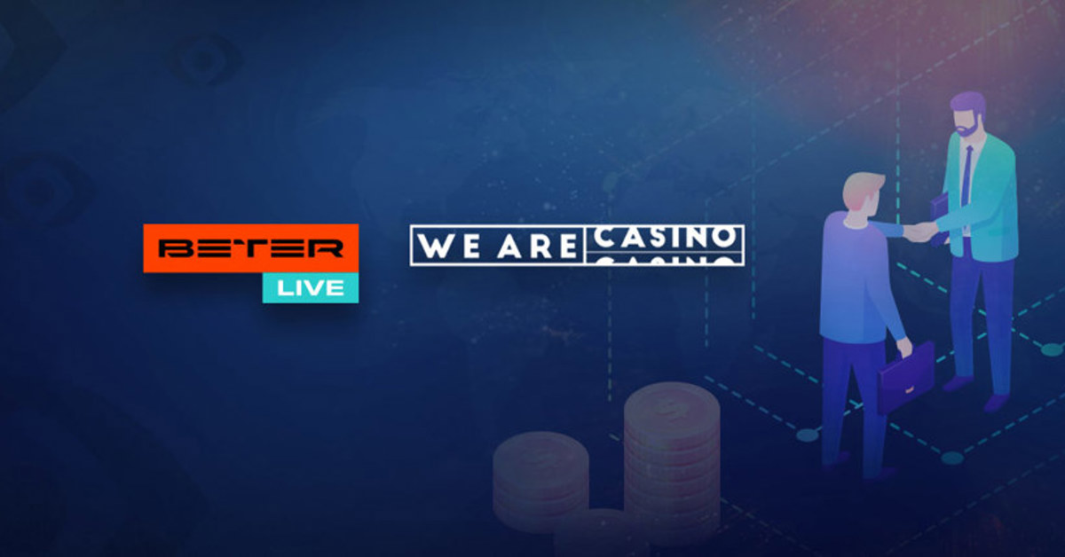 BETER Live partners with WeAreCasino