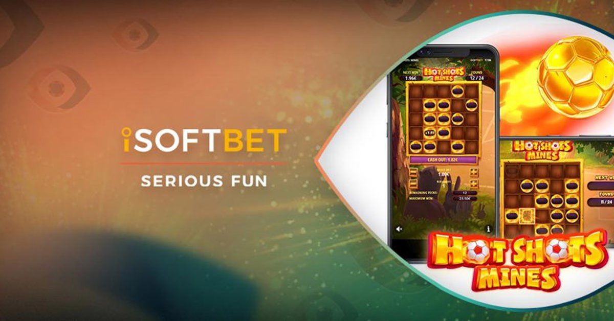 iSoftBet releases Hot Shots Mines