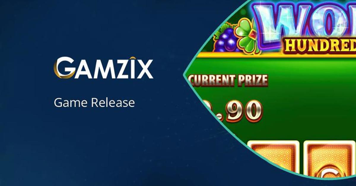 Won Hundred slot from Gamzix
