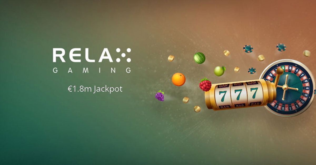 Relax Gaming jackpot winner