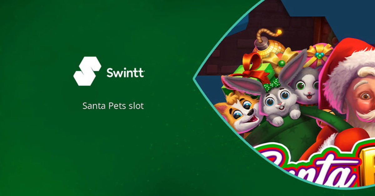 Swintt’s new Santa Pets slot