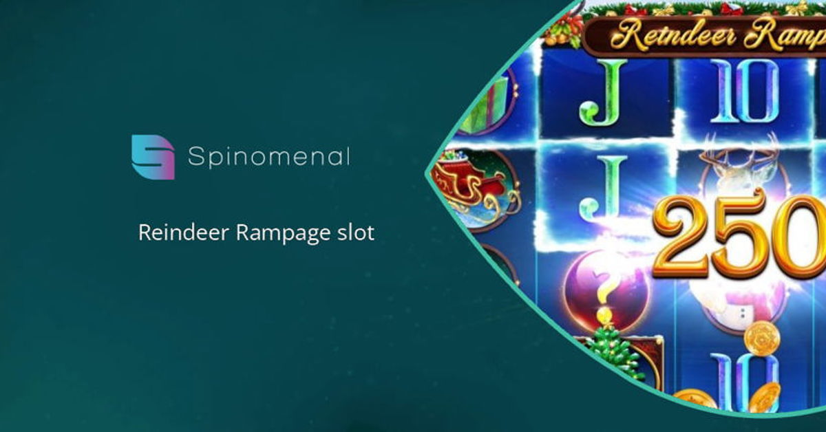 New Reindeer Rampage slot from Spinomenal