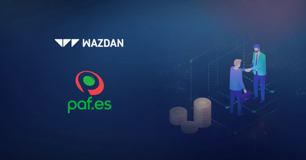 Wazdan deal with Paf.es