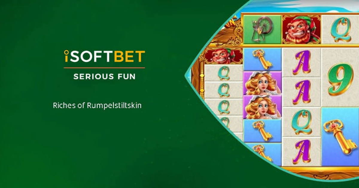 iSoftBet’s new Riches of Rumpelstiltskin Megaways slot