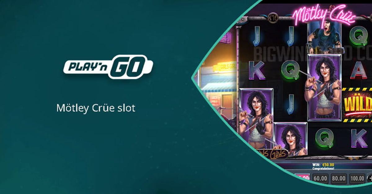 Play’n GO’s new Mötley Crüe slot