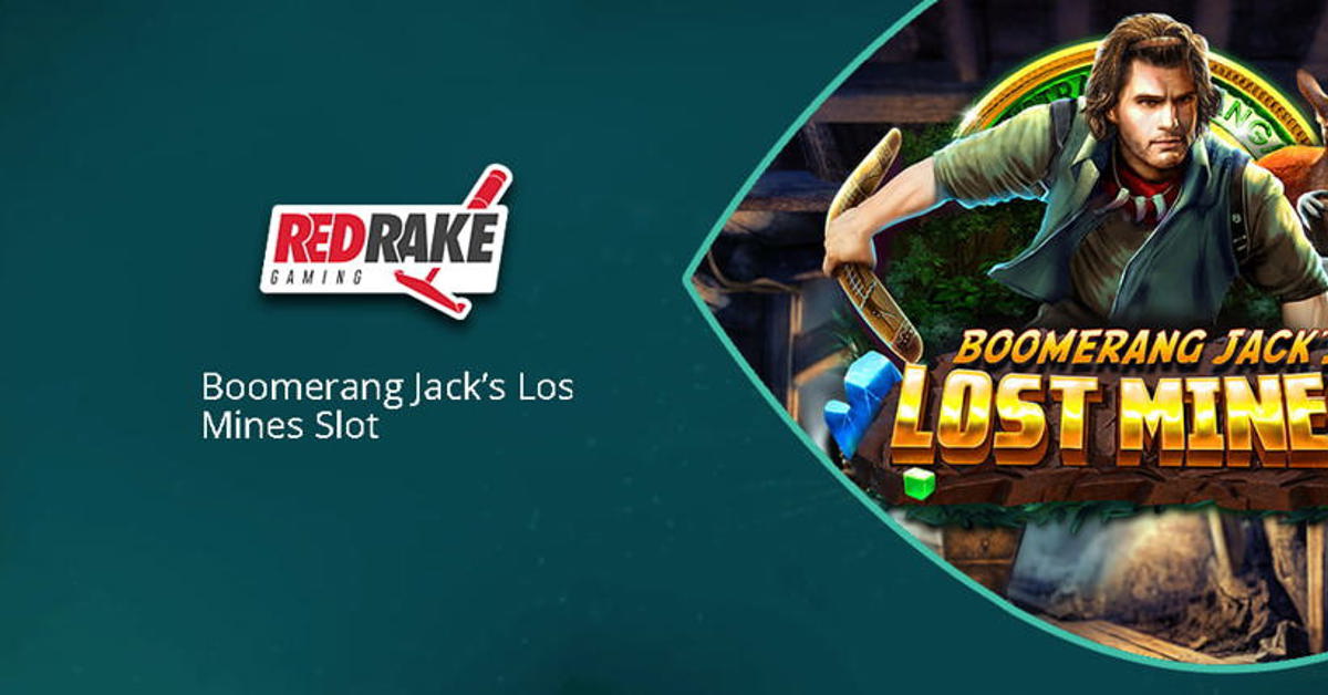 Red Rake Gaming’s new Boomerang Jack’s Lost Mines slot