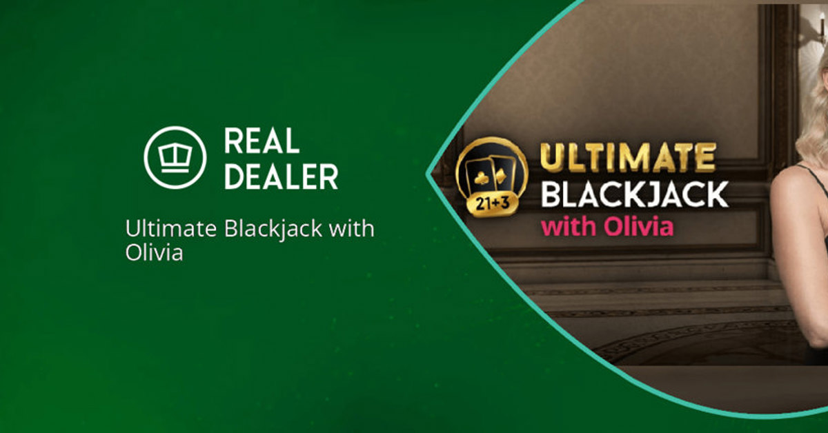 New Ultimate Blackjack with Olivia from Real Dealer Studios