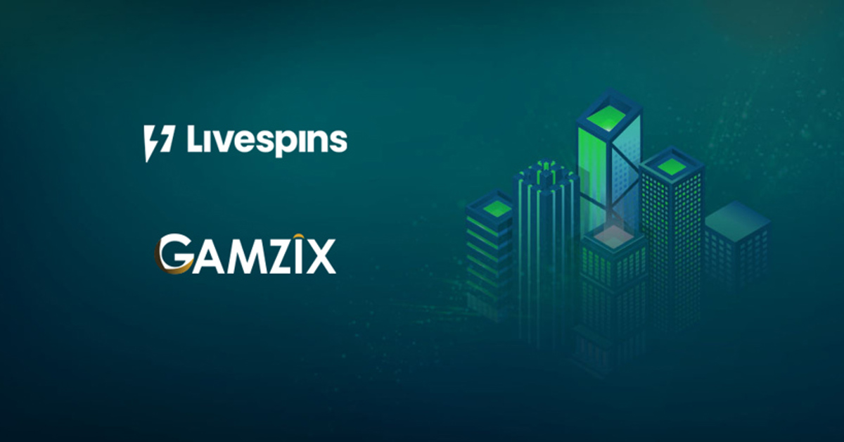 Livespins deal with Gamzix