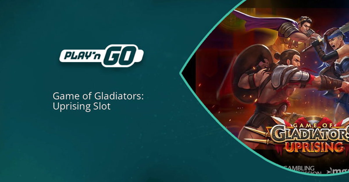 Play’n GO’s new Game of Gladiators: Uprising slot