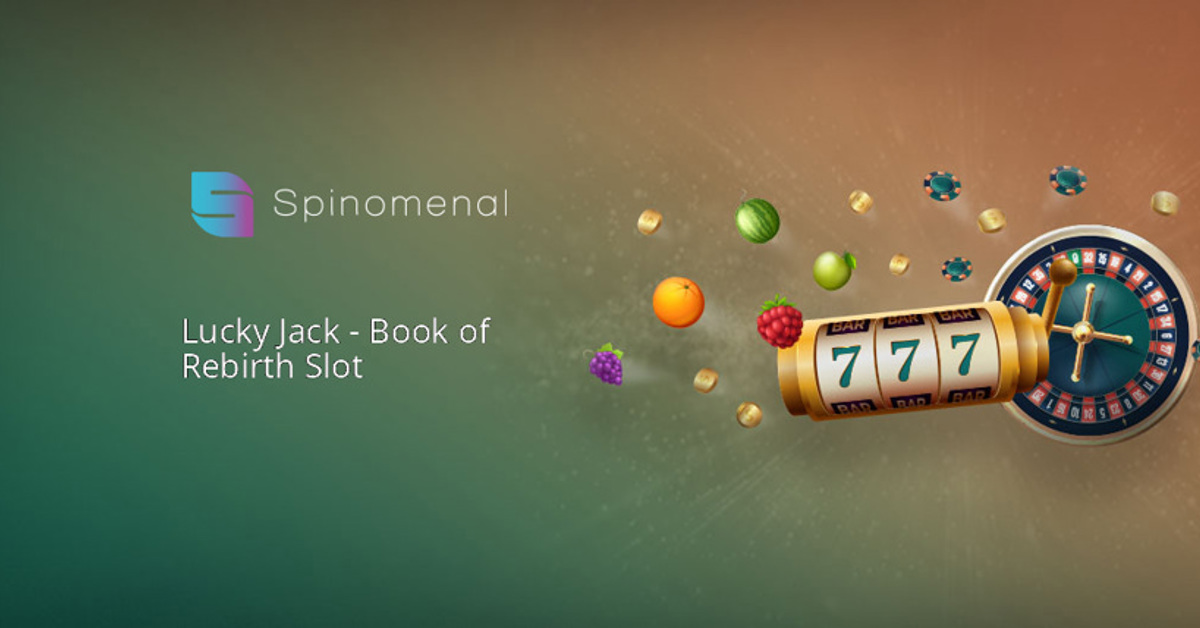 Spinomenal’s new Lucky Jack - Book of Rebirth slot