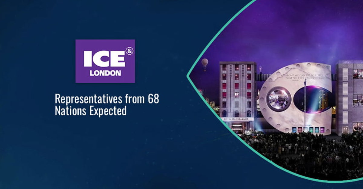 ICE London records international representation