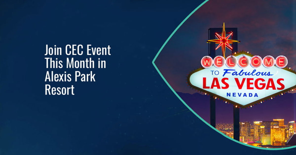 CEC Las Vegas Conference this month