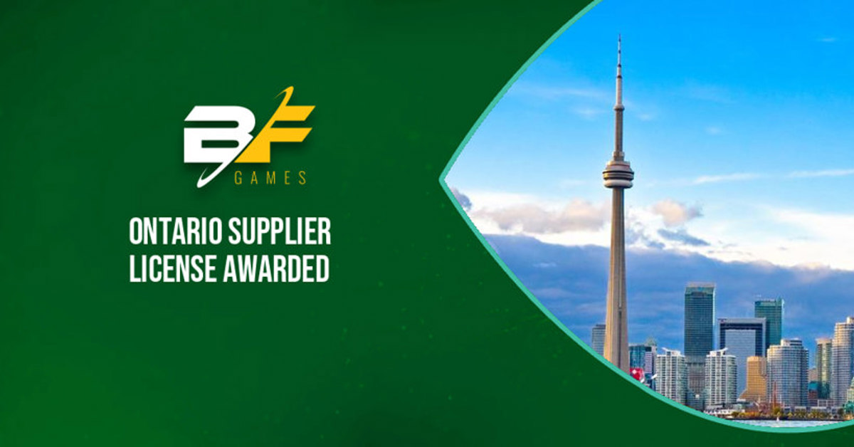 BF Games receives Ontario supplier license