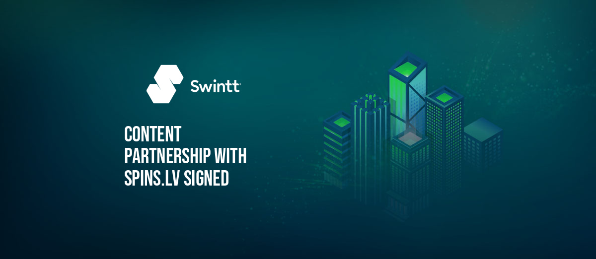 Swintt partnership with Spins.lv