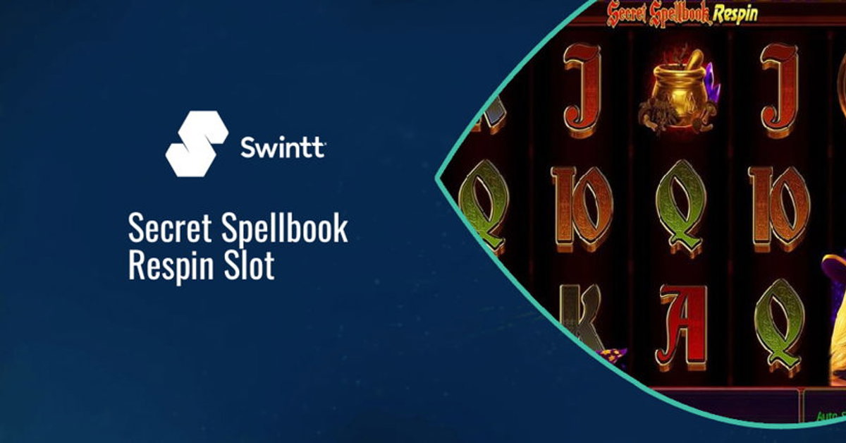 Swintt’s new Secret Spellbook Respin slot
