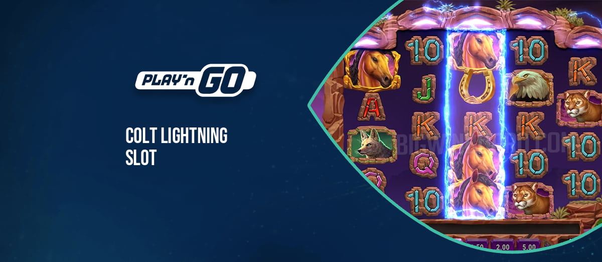 Play’n GO’s new Colt Lightning slot