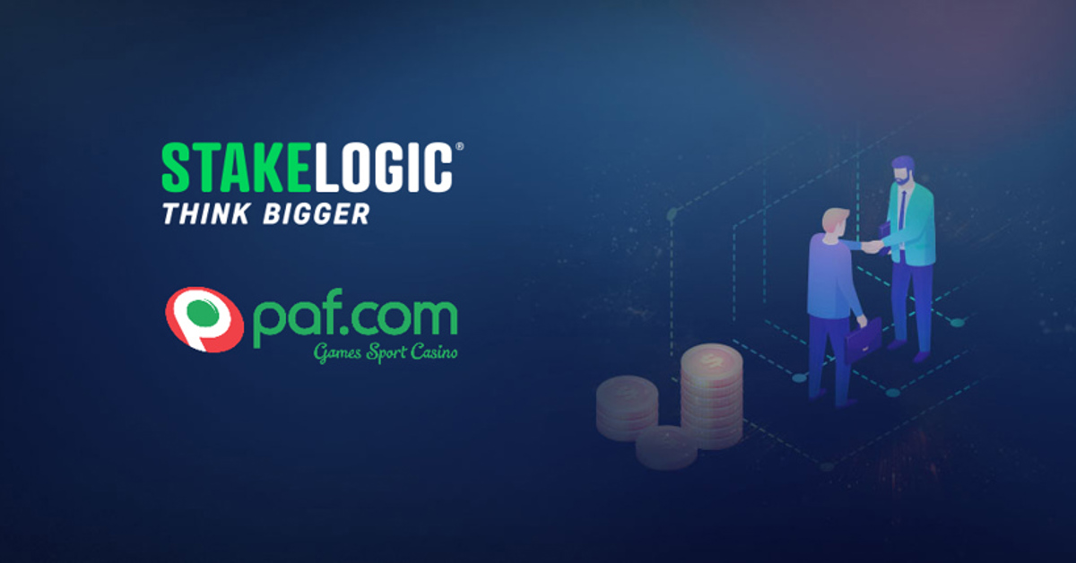 Stakelogic supplies content to Paf