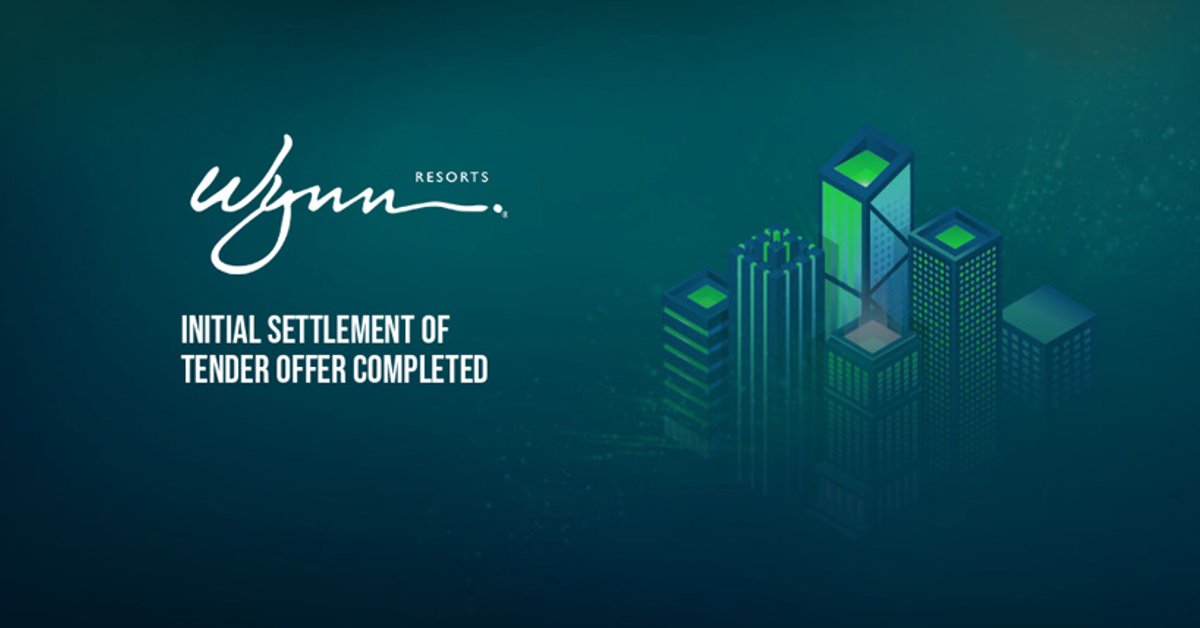 Wynn resorts complete initial settlement