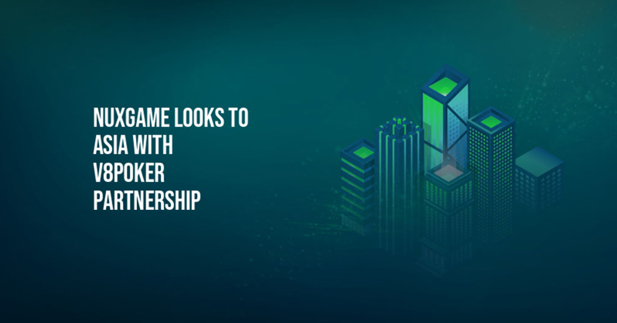 NuxGame partnership with V8Poker