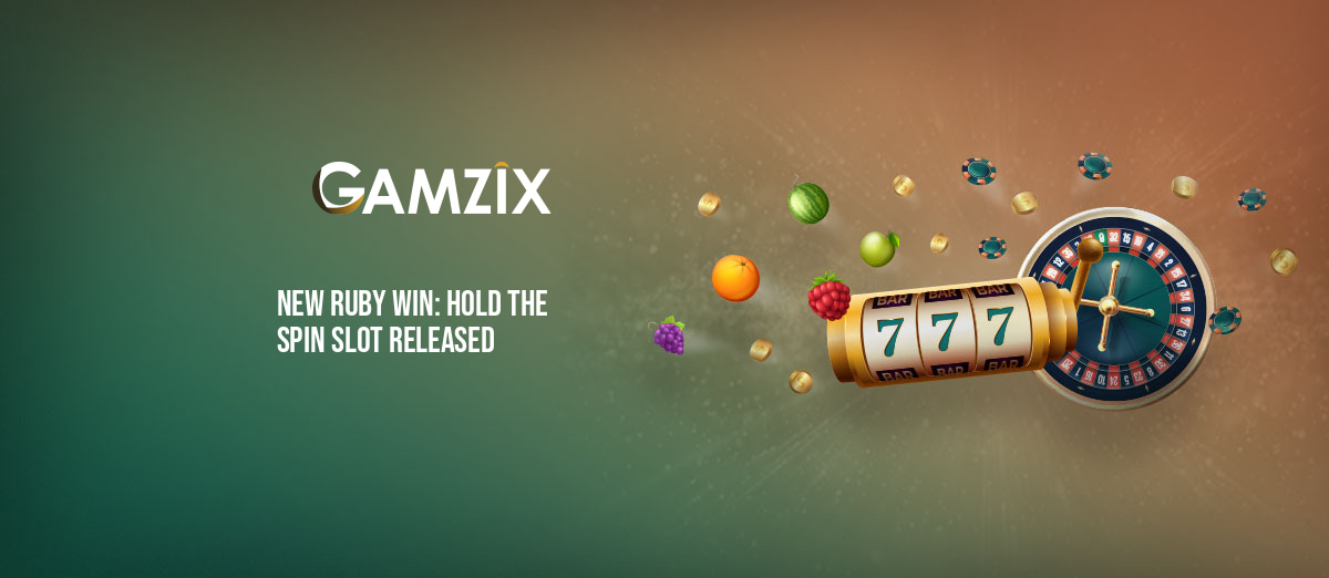 Gamzix release new Ruby Win: Hold the Spinslot