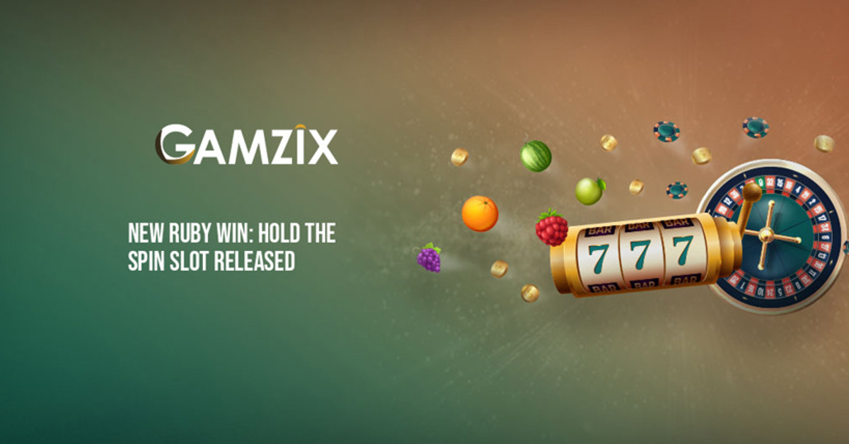 Gamzix release new Ruby Win: Hold the Spinslot